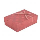 Christmas Foil Embossed Gift Box, Small, Assorted