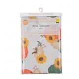 Perfect Harvest Round PEVA Tablecloth, 60 in