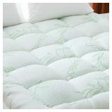 Extra Thick Mattress Topper Queen Size, Waterproof