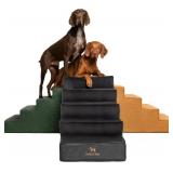 Noah & Paw Dog Stairs, Dog Ramp for Bed (20" Extra