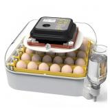 MATICOOPX 30 Egg Incubator with Humidity Display,