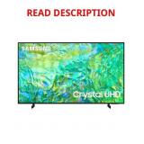 Samsung 50 inch Class Crystal UHD Smart TV - Black