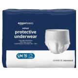 Amazon Basics Unisex Protective Underwear, Overnig