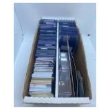 LOT OF CARDS + USED TOP LOADERS & MORE