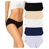 Size medium Women Seamless Hipster Underwear,No Sh