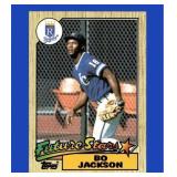 Vintage Bo Jackson Rookie 1987 Topps Set-Break #17