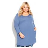 Size 16 TUNIC MARION - Slate - 16 / S