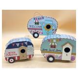 New tin metal and wood decorations