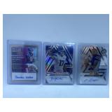 RARE NUMBERED AUTOGRAPHED NFL ROOKIE CARD LOT