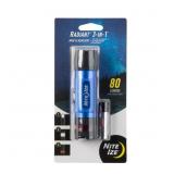 Nite Ize Radiant 80 lm Blue LED Mini Flashlight AA