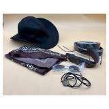 Size 2XL cowboy costume items