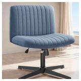 Brick Attic Armless Office Chair no Wheels, Ergono