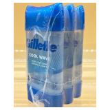 New 3-pack Gillette cool wave gel deodorants