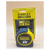 New 25 foot Stanley fat max tap measure