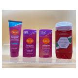 Lume and Flora Ruby deodorants