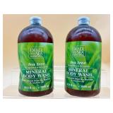Lot of two mineral body washes