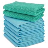 Longmann Microfiber Glass Cleaning Cloths | Streak