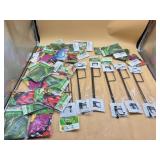 Garden flag stands and garden flags!
