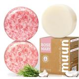 Muun Rosemary Shampoo and Conditioner Bar Set 3 -