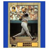 Vintage Barry Bonds Rookie 1987 Topps Set-Break #3