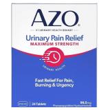 Azo, Urinary Pain Relief Maximum Strength, Fast re