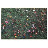 Flower Garden Rug, Microfiber Soft 3x5, Eco-Friend