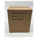 Lot of 4, 4 Ct Onn AirTag Holder with Carabiner St