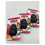 Lot of 3, Size Medium KONG Extreme Dog Toy - Fetch