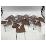 Lot Of 6 Mushroom Yard Decor