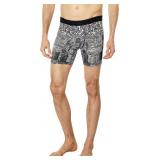 Small Stance Crosshatch Wholester Boxer Brief Blac