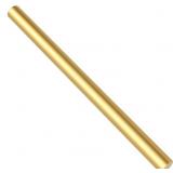 1 Pack 3/4 Inch Brass Rod, 12 Inch Length Solid La