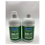 Lot Of 2 Smart Mouth 24hr bad breath prevention 16