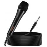 EARISE W1 Karaoke Microphone with 16.4ft Cord, Dyn