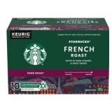 Starbucks French Roast Dark Roast Coffee Single Se