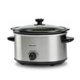 Toastmaster 5 Quart Slow Cooker, Silver