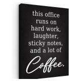 BIWSHA Cute Office Wall Art Prints Decor for Women