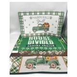 Lot of 4 Rug Decor for Homes, Includes 3 PCs Fall