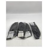 Lot Of 4 Leather Skull caps in Black Sweat Head Wr