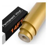 HTVRONT Bronze Gold Adhesive Vinyl - 12" x 14 FT G