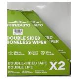 Lot of 2 Sets of Double Sided Boneless Wiper Blade