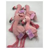 Lot of 4, Precious Moments Tender Tails Plush Flam