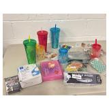 Paint sticks, pet spa gloves, glasses and more