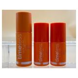 Lot of three authentic Timeless skincare products