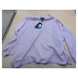 Size XL New Kenneth Cole rose colored lightweight