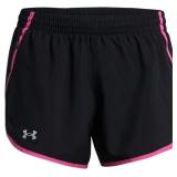 Size large Under Armour Fly By Shorts Black/Astro
