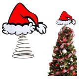 Lot of 2-Christmas Tree Topper Decoration 5.1 Inch