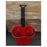 Rolling shopping cart from Uline