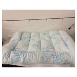 54x75 inch Bamboo cool mattress topper with deep p