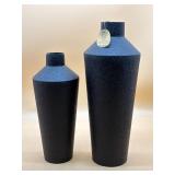 Metal vases handcrafted in India