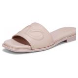 Size 8 wide Naturalizer Genevieve Slide Sandals